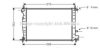 AVA QUALITY COOLING FD2219 Radiator, engine cooling